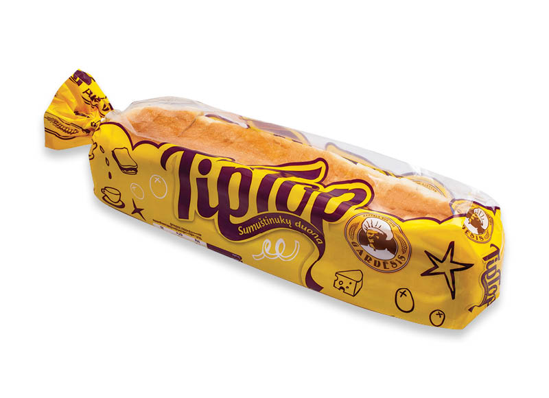SUMUŠTINUKŲ duona TIP TOP
			, 
				 240 g, 5,38 Eur/kg