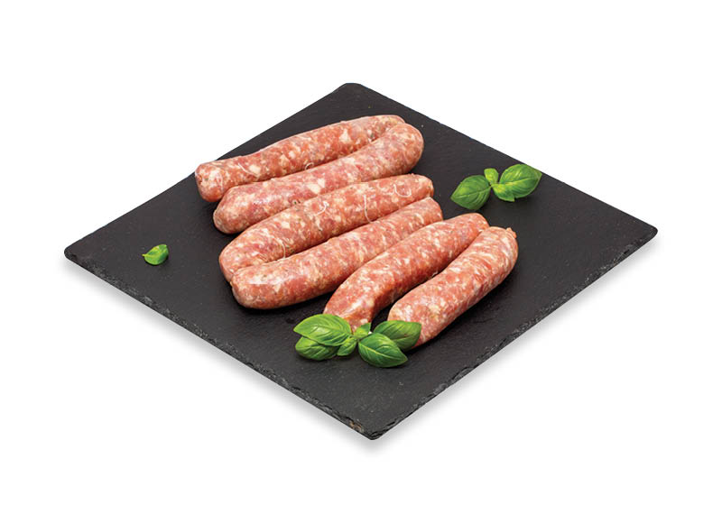 Šviežios tradicinės lietuviškos dešrelės
			, 
				 (sveriamoje vitrinoje) 1 kg