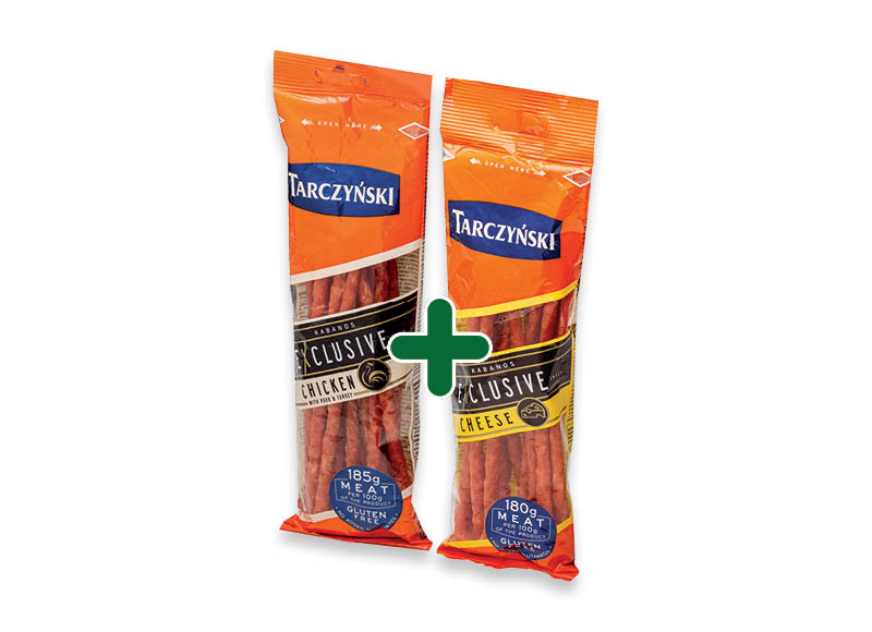 Karštai rūkytos dešrelės TARCYNSKI
,
105 g, 3 rūšių, 3,09 Eur/vnt. Ir IKI EXPRESS Karštai rūkytos dešrelės TARCYNSKI
,
105 g, 3 rūšių, 3,09 Eur/vnt. Ir IKI EXPRESS
