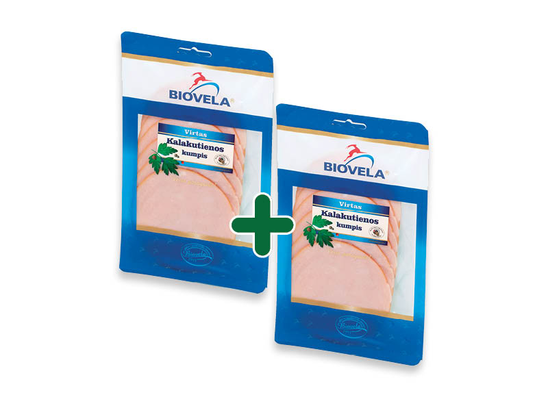 Virtas kalakutienos kumpis
			, 
				 90 g, 2,49 Eur/vnt