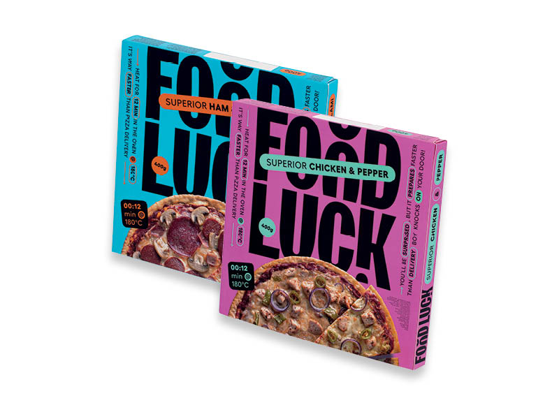Šaldyta pica FOOD LUCK
			, 
				 400 g, 2 rūšių, 6,98 Eur/kg. Ir IKI EXPRESS