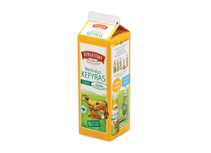 ŽEMAITIJOS kefyras
			, 
				 0,9 kg, 2,5 % rieb.,1,32 Eur/kg