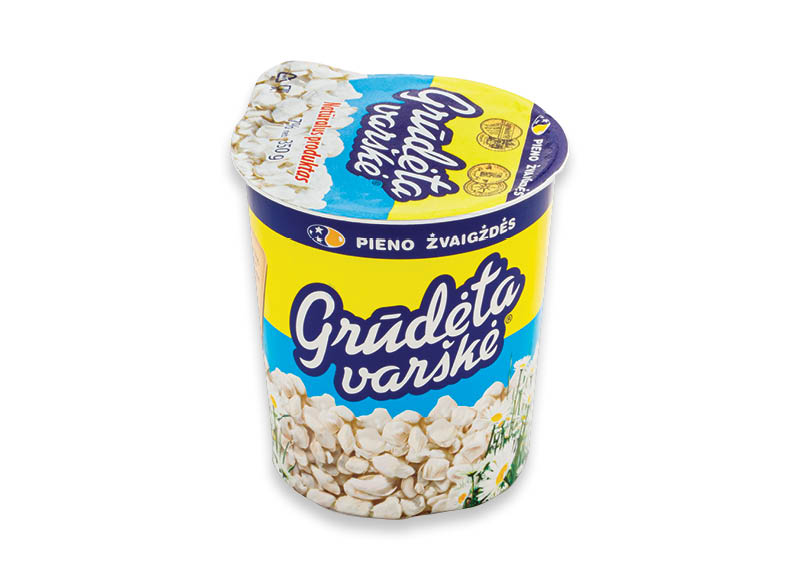 GRŪDĖTA varškė
			, 
				 350 g, 7 % rieb., 5,69 Eur/kg. Ir IKI EXPRESS