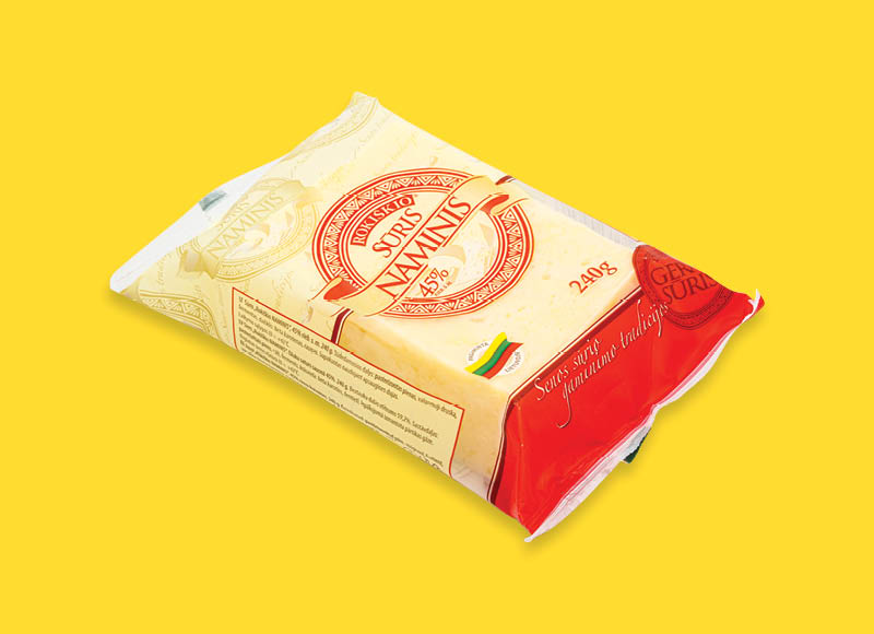 ROKIŠKIO NAMINIS fermentinis sūris
			, 
				 240 g, 45 % rieb., 8,29 Eur/kg