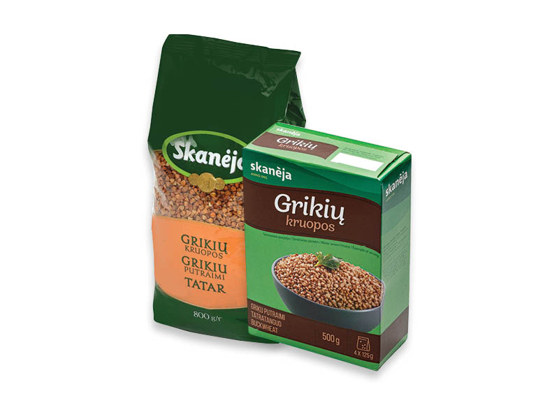 Grikiams SKANĖJA
,
500 g, 800 g, 2 rūšių Grikiams SKANĖJA
,
500 g, 800 g, 2 rūšių