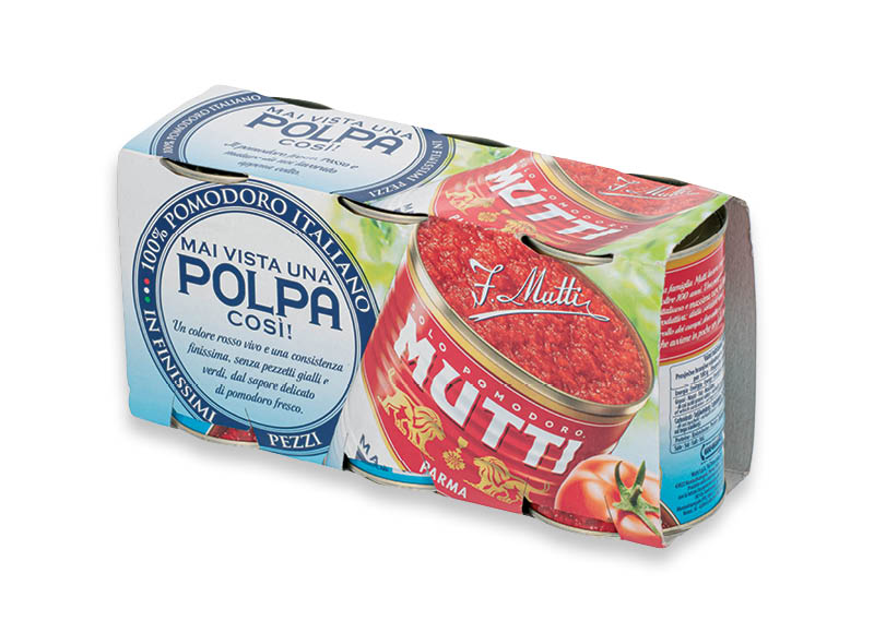 Smulkinti pomidorai MUTTI POLPA
			, 
				 1,2 kg, 2,49 Eur/kg