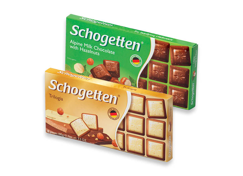 Šokolado plytelė SCHOGETTEN
,
100 g, 6 rūšių, 12,50 Eur/kg. Ir IKI EXPRESS Šokolado plytelė SCHOGETTEN
,
100 g, 6 rūšių, 12,50 Eur/kg. Ir IKI EXPRESS