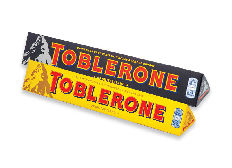 Šokoladas TOBLERONE
			, 
				 100 g, 3 rūšių, 14,90 Eur/kg