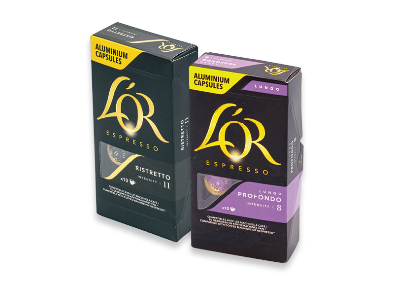 Kavos kapsulės L’OR (Forza, Mattinata, Profondo, Ristretto)
			, 
				 10 vnt./pak., 4 rūšių, 0,26 Eur/vnt. Ir IKI EXPRESS
