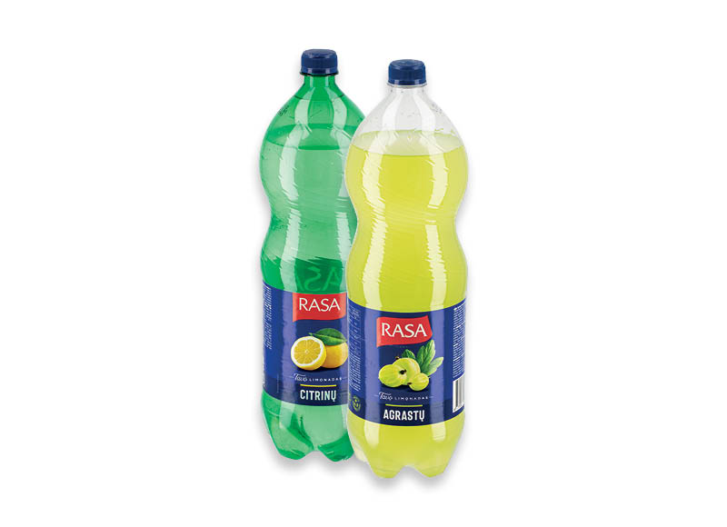 Gazuotas gėrimas RASA
,
2 l, 6 rūšių, 0,50 Eur/l (taros užstato vertė į gėrimo kainą neįskaičiuota) Gazuotas gėrimas RASA
,
2 l, 6 rūšių, 0,50 Eur/l (taros užstato vertė į gėrimo kainą neįskaičiuota)