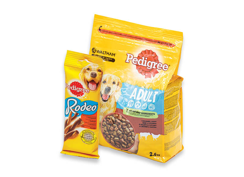 Šunų ėdalui ir užkandžiams PEDIGREE
			, 
				 Įvairių rūšių. Ir IKI EXPRESS