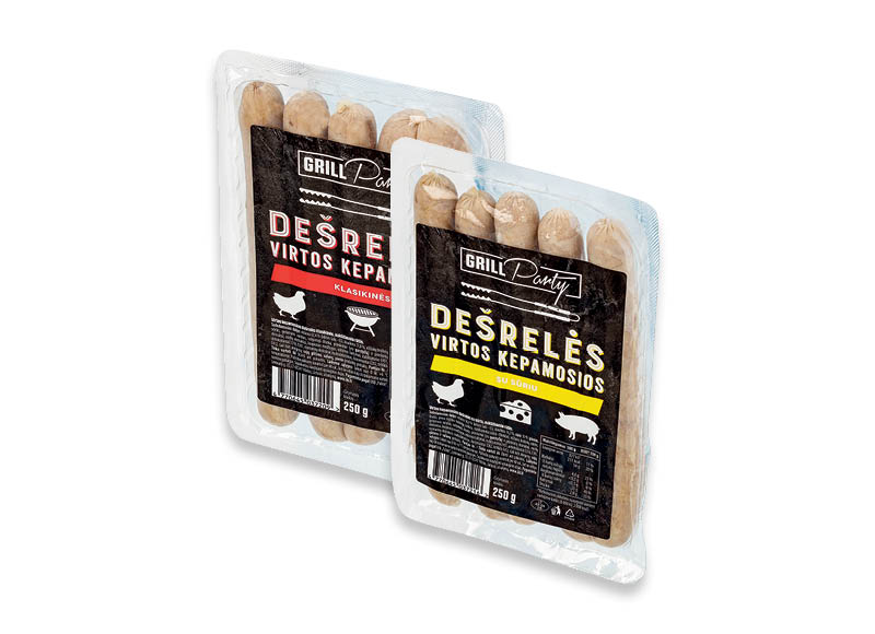GRILL PARTY kepamosios dešrelės
			, 
				 250 g, 7,96 Eur/kg
