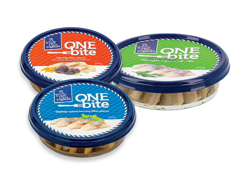 Silkių filė ZIGMAS ONE BITE gabaliukais
			, 
				 210 g, 3 rūšių. Ir IKI EXPRESS