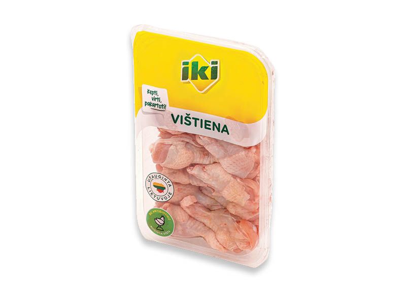 IKI švieži viščiukų broilerių sparnelių peteliai
,
(užauginta be antibiotikų), 500 g, 3,98 Eur/kg IKI švieži viščiukų broilerių sparnelių peteliai
,
(užauginta be antibiotikų), 500 g, 3,98 Eur/kg