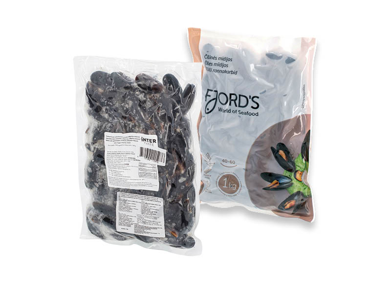 Mėlyniesiems moliuskams ir virtoms čilinėms midijoms su kiautais
,
1 kg, 2 rūšių Mėlyniesiems moliuskams ir virtoms čilinėms midijoms su kiautais
,
1 kg, 2 rūšių