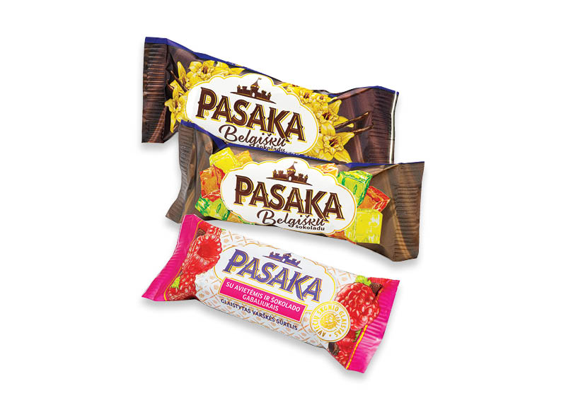 Glaistytas varškės sūrelis PASAKA
			, 
				 45 g, 4 rūšių, 10,89 Eur/kg. Ir IKI EXPRESS