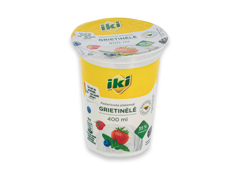 IKI grietinėlė
,
400 g, 35 % rieb. 4,98 Eur/kg IKI grietinėlė
,
400 g, 35 % rieb. 4,98 Eur/kg