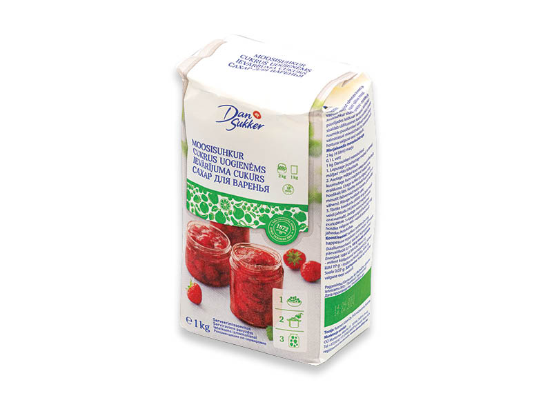 DAN SUKKER cukrus uogienėms
			, 
				 1 kg