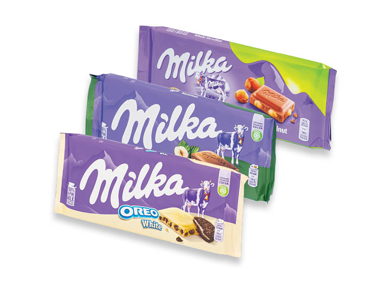 Šokolado plytelė MILKA
,
90 g, 92 g, 100 g, 10 rūšių Šokolado plytelė MILKA
,
90 g, 92 g, 100 g, 10 rūšių