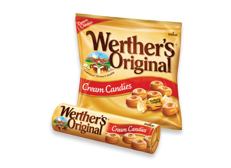 Karamelėms WERTHER’S
			, 
				 50 g, 135 g, 2 rūšių. Ir IKI EXPRESS