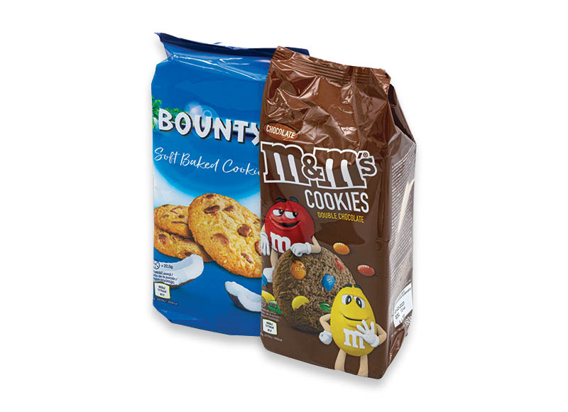 Sausainiai BOUNTY, TWIX, M&M’S
,
144 g, 180 g, 3 rūšių Sausainiai BOUNTY, TWIX, M&M’S
,
144 g, 180 g, 3 rūšių