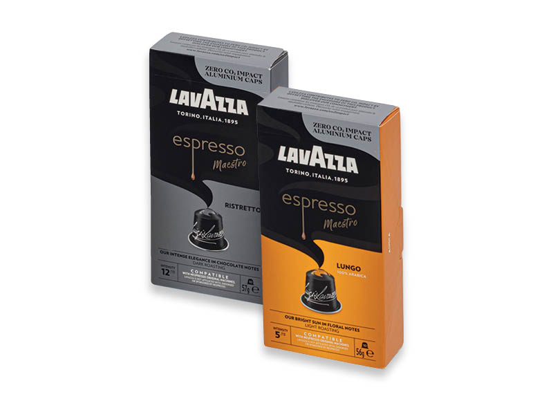 Kavos kapsulės LAVAZZA NESPRESSO
			, 
				 10 vnt., 3 rūšių, 0,33 Eur/vnt