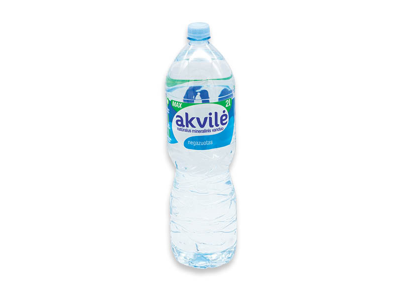 Natūralus mineralinis vanduo AKVILĖ
			, 
				 2 l, 0,30 Eur/l (taros užstato vertė į gėrimo kainąneįskaičiuota). Ir IKI EXPRESS