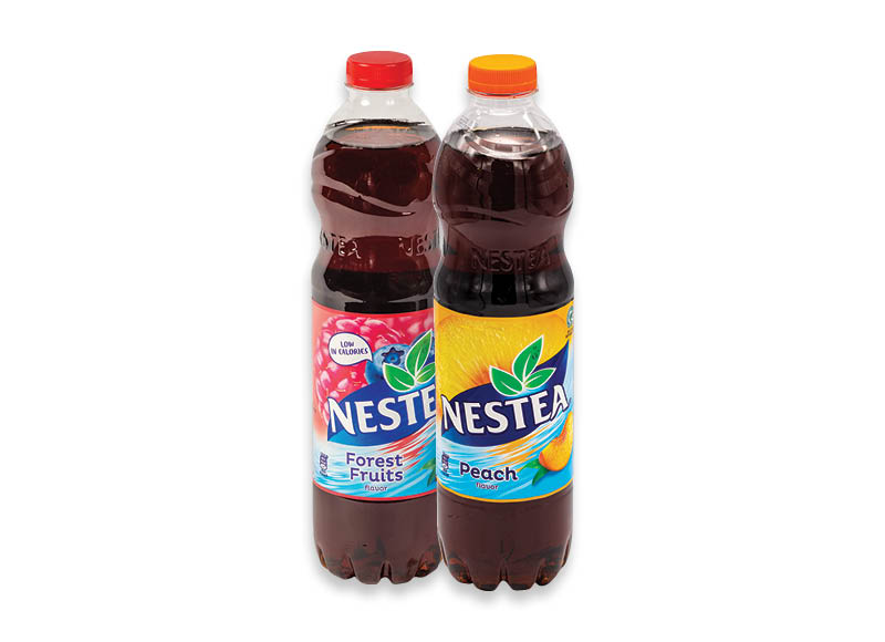 Šalta arbata NESTEA
,
1,5 l, 5 rūšių, 0,86 Eur/l (taros užstato vertė į gėrimo kainą neįskaičiuota) Šalta arbata NESTEA
,
1,5 l, 5 rūšių, 0,86 Eur/l (taros užstato vertė į gėrimo kainą neįskaičiuota)