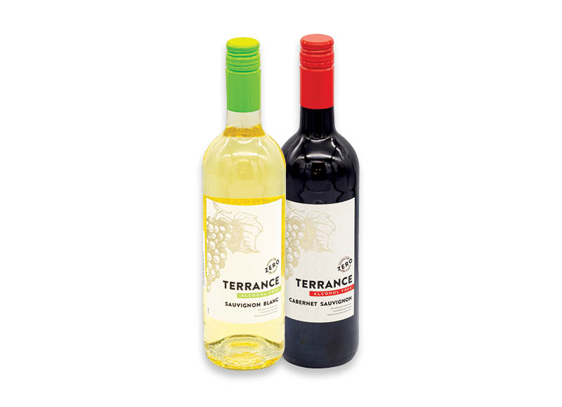 Nealkoholinis vynas TERRANCE
			, 
				 0,75 l, 2 rūšių, 3,99 Eur/l. Ir IKI EXPRESS