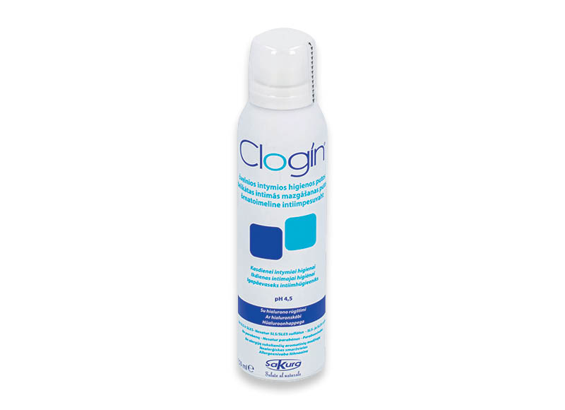 Intymios higienos prausimosi putos CLOGIN PH 4,5
,
150 ml, 86,60 Eur/l Intymios higienos prausimosi putos CLOGIN PH 4,5
,
150 ml, 86,60 Eur/l
