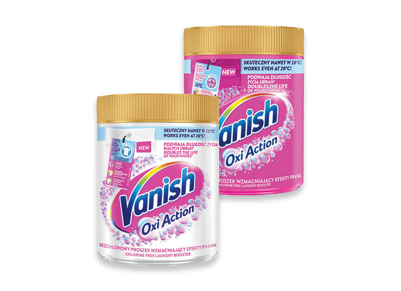 Dėmių valiklis VANISH OXIACTION
,
470 g, 2 rūšių, 12,74 Eur/kg Dėmių valiklis VANISH OXIACTION
,
470 g, 2 rūšių, 12,74 Eur/kg