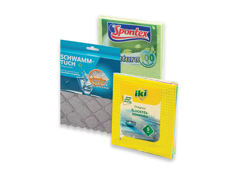 Virtuvinėms šluostėms ir kempinėms -30%
			, 
				 Įvairių rūšių