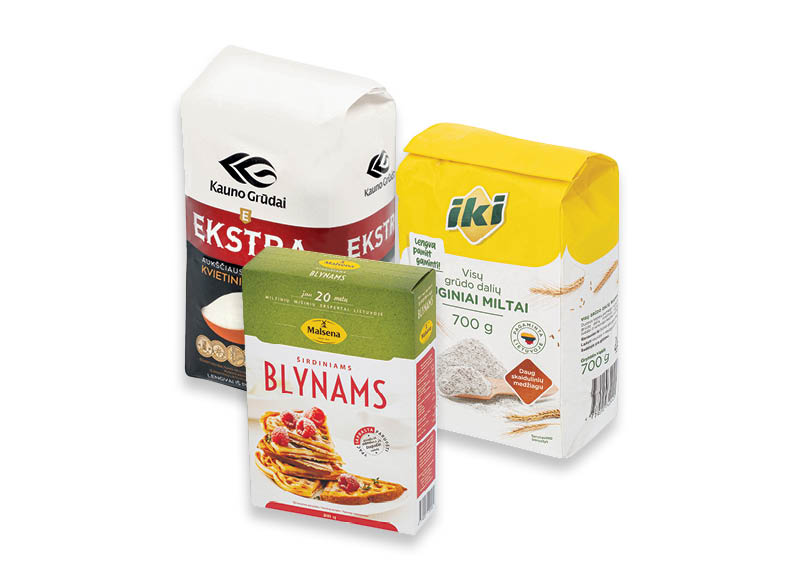 Miltams, miltų mišiniams
			, 
				 Įvairių rūšių