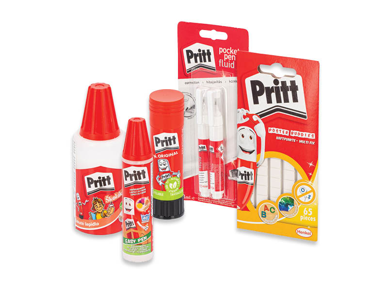 Prekėms PRITT
			, 
				 Įvairių rūšių