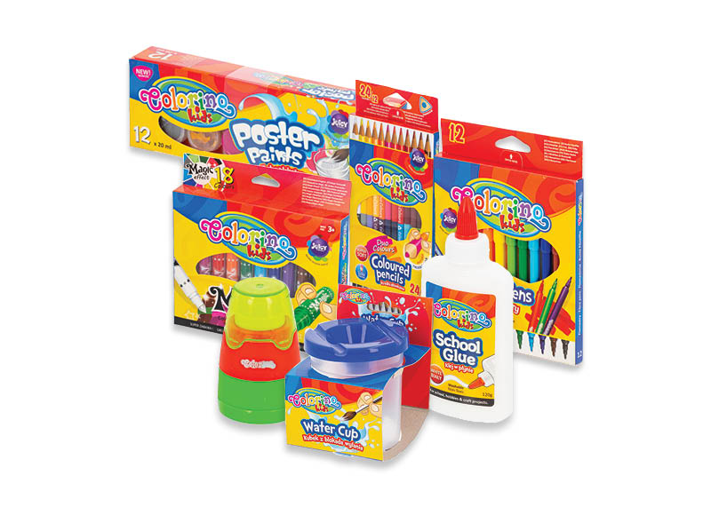 Prekėms COLORINO
			, 
				 Įvairių rūšių