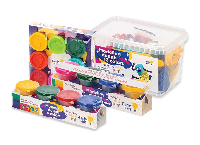 Modelino ir plastilino rinkiniams GENIO KIDS
			, 
				 Įvairių rūšių