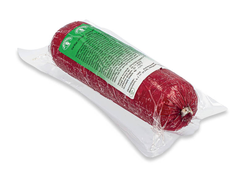 Karštai rūkytas AUKŠTAIČIŲ saliamis
			, 
				 250 g, 6,36 Eur/kg