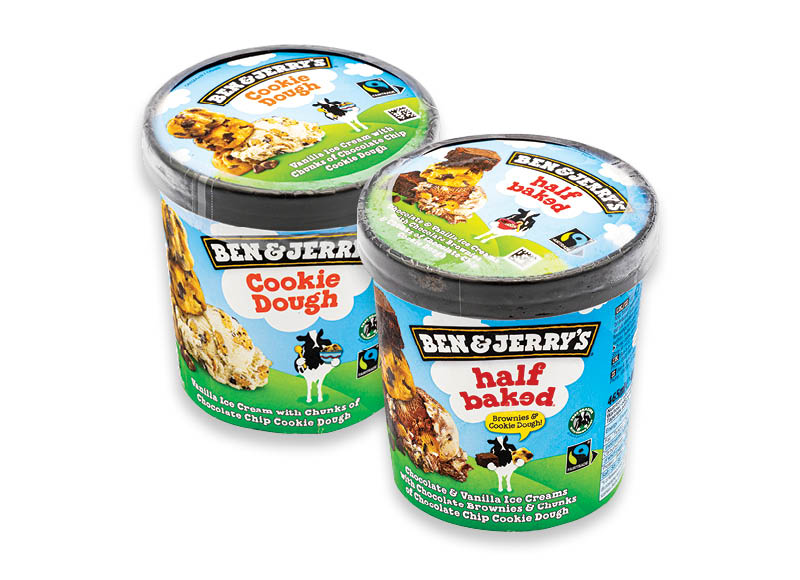Valgomųjų ledų dėžutė BEN&JERRY’S
			, 
				 427 ml, 465 ml, 6 rūšių -20%