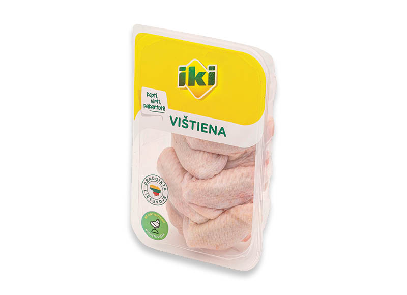 IKI švieži viščiukų broilerių sparneliai
,
(užauginta be antibiotikų) 500 g, 3,98 Eur/kg IKI švieži viščiukų broilerių sparneliai
,
(užauginta be antibiotikų) 500 g, 3,98 Eur/kg