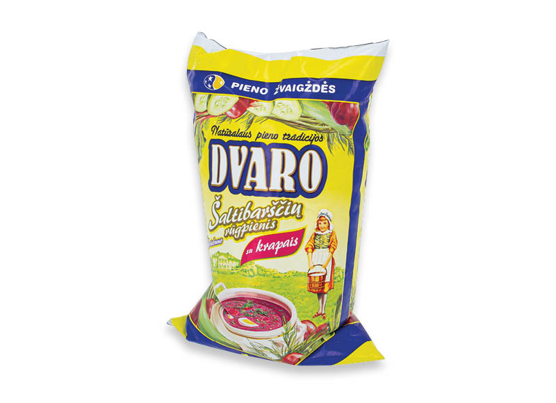 DVARO ŠALTIBARŠČIŲ rūgpienis su krapais
			, 
				 1 kg, 6 % rieb.