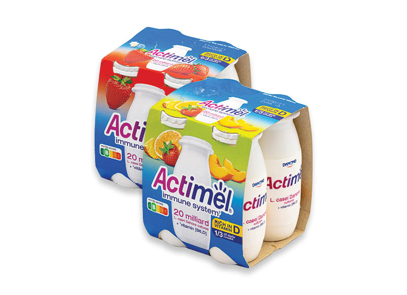 Jogurtinis gėrimas ACTIMEL
			, 
				 400 g, 3 rūšių, 4,23 Eur/kg. Ir IKI EXPRESS