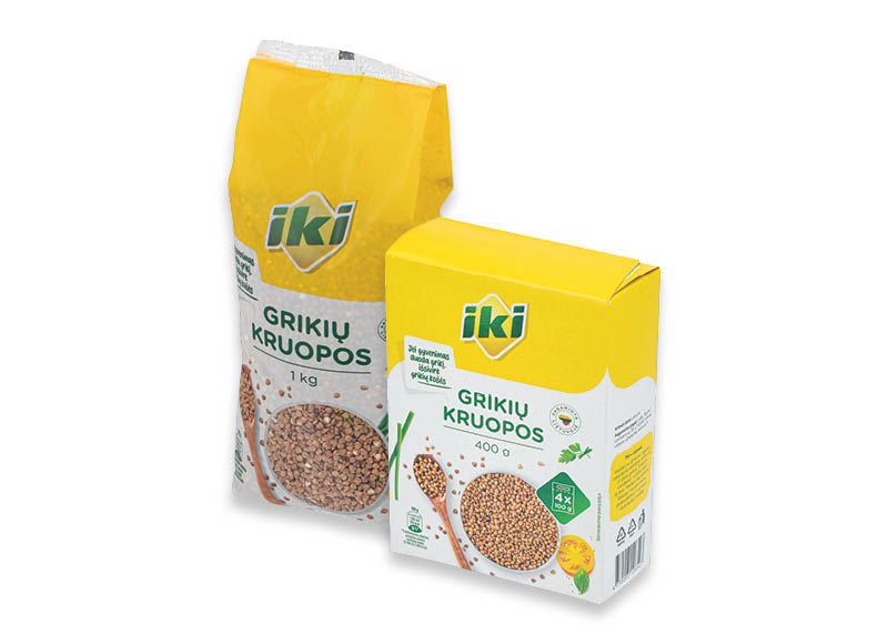 IKI grikių kruopoms
,
400 g, 800 g, 1 kg, 3 rūšių IKI grikių kruopoms
,
400 g, 800 g, 1 kg, 3 rūšių