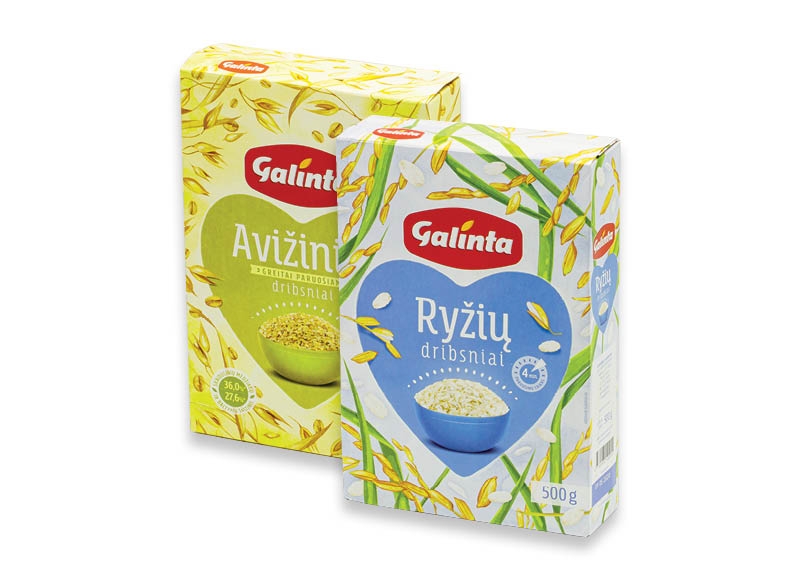 Dribsniams GALINTA
			, 
				 500 g, 5 rūšių