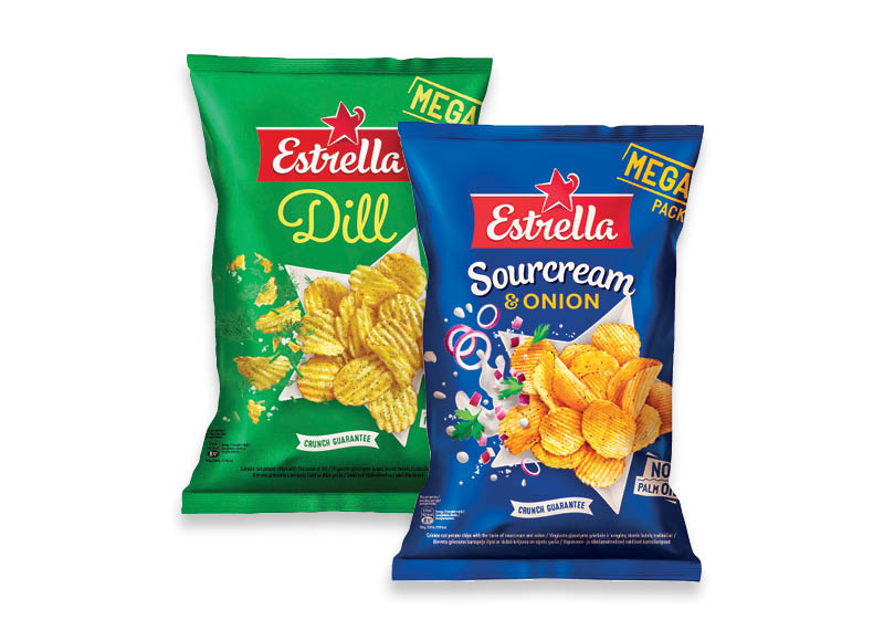 Bulvių traškučiai ESTRELLA
,
250 g, 5 rūšių, 11,16 Eur/kg Bulvių traškučiai ESTRELLA
,
250 g, 5 rūšių, 11,16 Eur/kg