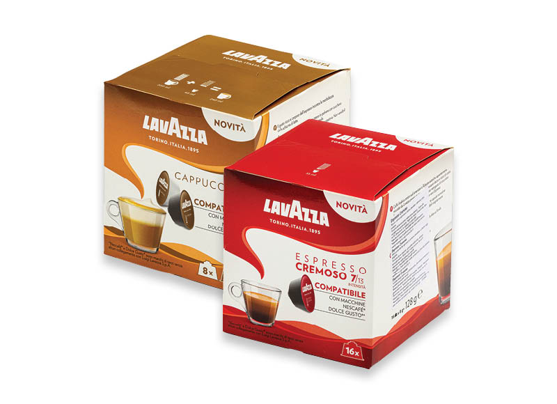 Kavos kapsulės LAVAZZA (DOLCE GUSTO)
			, 
				 4 rūšių. Ir IKI EXPRESS