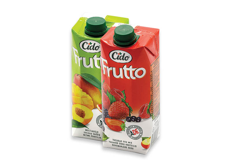 Sulčių gėrimas CIDO FRUTTO
			, 
				 0,47 l, 3 rūšių, 1,17 Eur/l. Ir IKI EXPRESS
