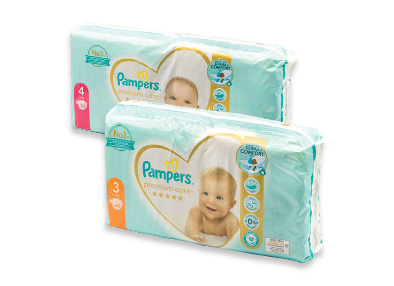 Sauskelnėms PAMPERS PREMIUM
,
5 rūšių Sauskelnėms PAMPERS PREMIUM
,
5 rūšių