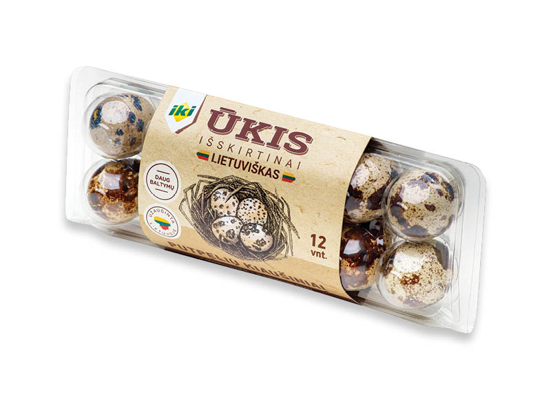 IKI ŪKIS putpelių kiaušiniai
,
12 vnt., 0,12 Eur/vnt. IKI ŪKIS putpelių kiaušiniai
,
12 vnt., 0,12 Eur/vnt.