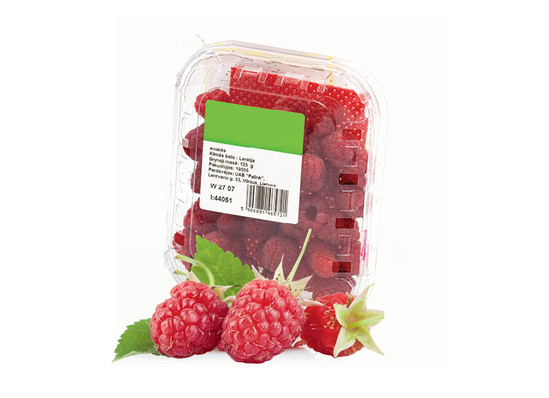 Fasuotos avietės
			, 
				 125 g, 13,52 Eur/kg. Ir IKI EXPRESS