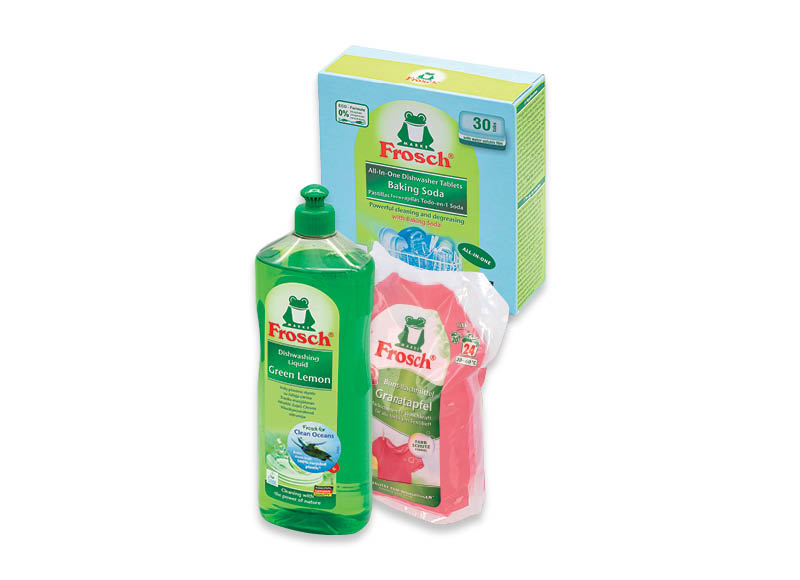 Produkcijai FROSCH
			, 
				 Įvairių rūšių